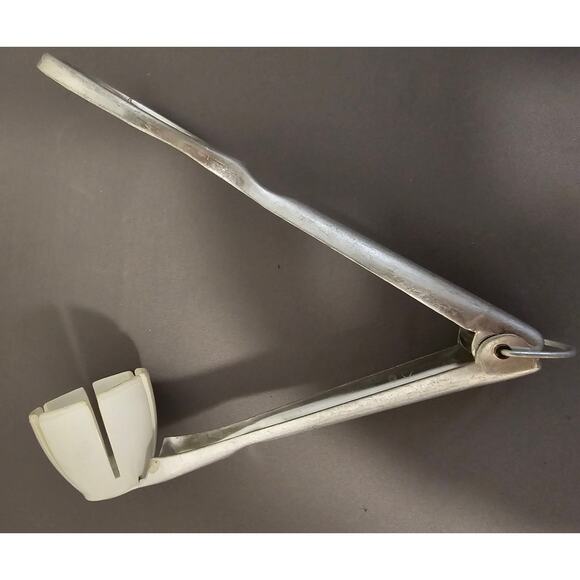 Vintage Nevco Aluminum Hard Boiled Egg Slicer - 7" (inches) long - Made in Japan - Picture 3 of 5